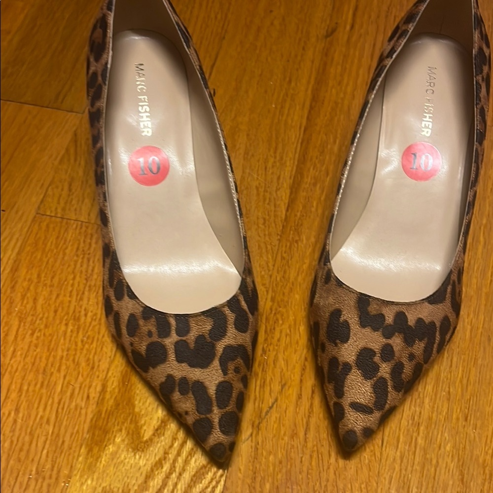Marc Fisher Leopard Print Women's Shoes brand new!